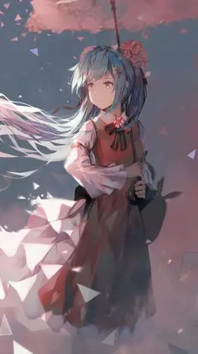 手机壁纸|动漫女生