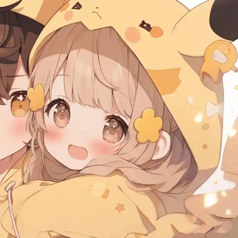 皮卡丘情侣头像 很可爱,不是原创
