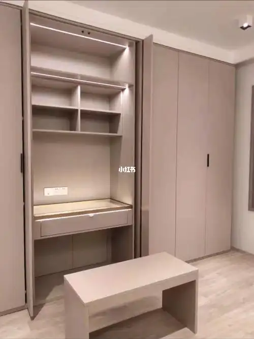 极简风格隐藏移门衣柜