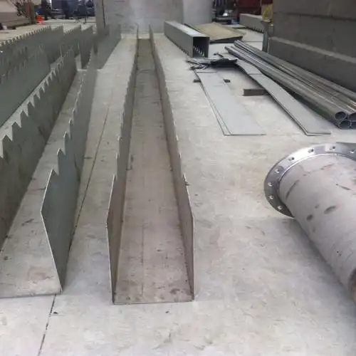 水槽 不锈钢集水槽 三角堰板 出水三角堰 水厂专用水槽