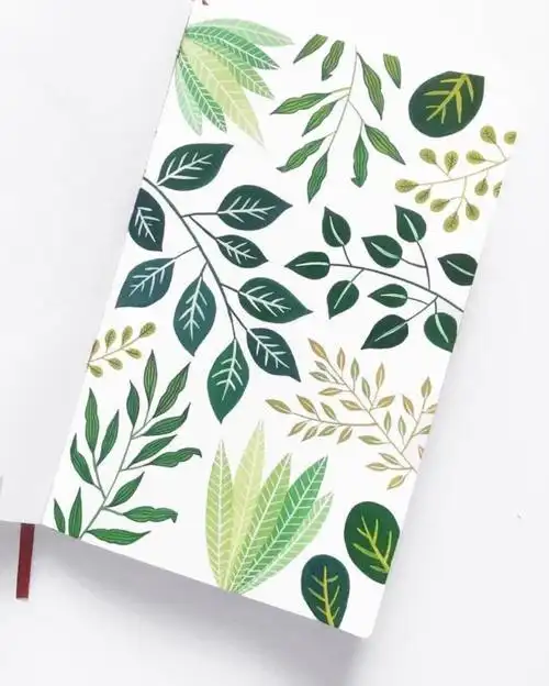 森系手帐必备,小清新叶子水彩素材,太好看了!