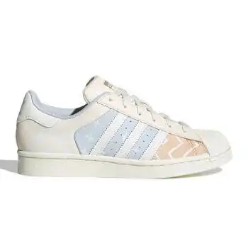 lutenhu三叶草女鞋2021秋季新款贝壳头图案运动鞋休闲鞋板鞋潮gw3310