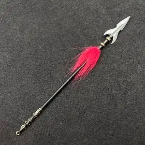 22cm西楚霸王项羽武器霸王枪合金兵器模型摆件摆饰玩具cosplay