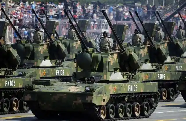 抗战胜利70周年阅兵图片精选