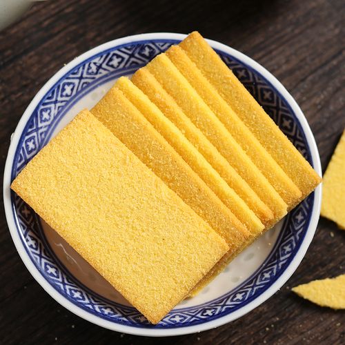 浦江特产湖山玉米脆片饼干玉米糕点点心茶食 甜味传统零食 500g