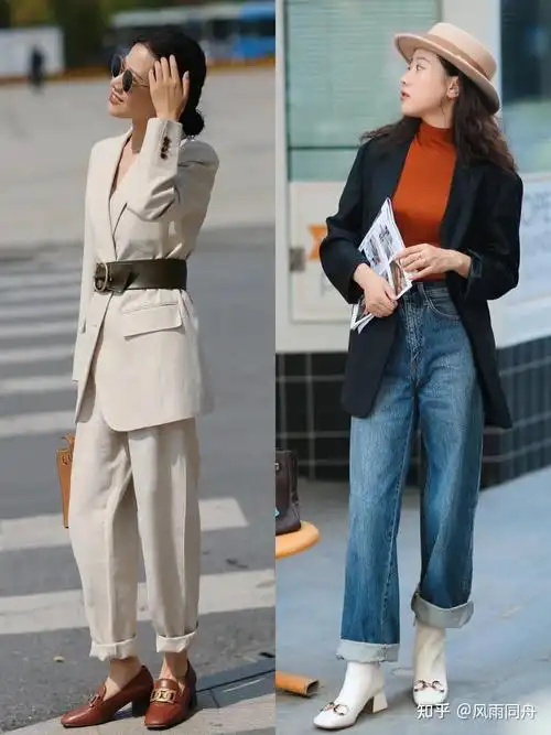 春天解锁九分裤的n种时髦穿法与这些上衣鞋子搭配