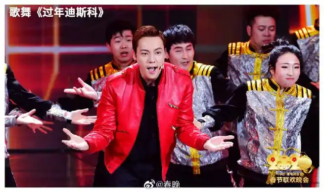 陈伟霆龙年央视春晚彩排