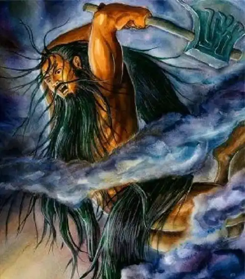 盘古开天地上下五千年