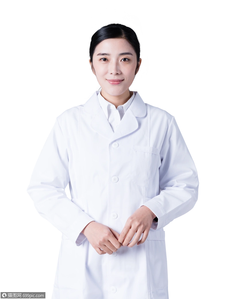 亲和医生形象展示医疗白大褂
