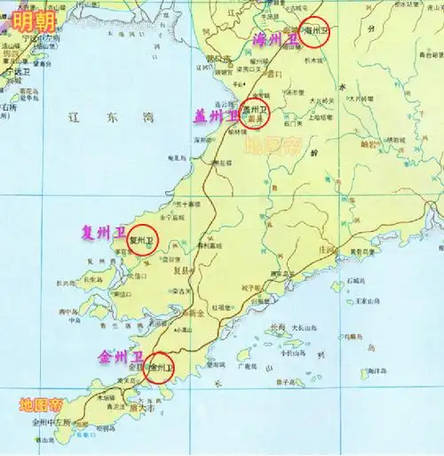 原创明朝时辽东半岛和山东半岛有多重要