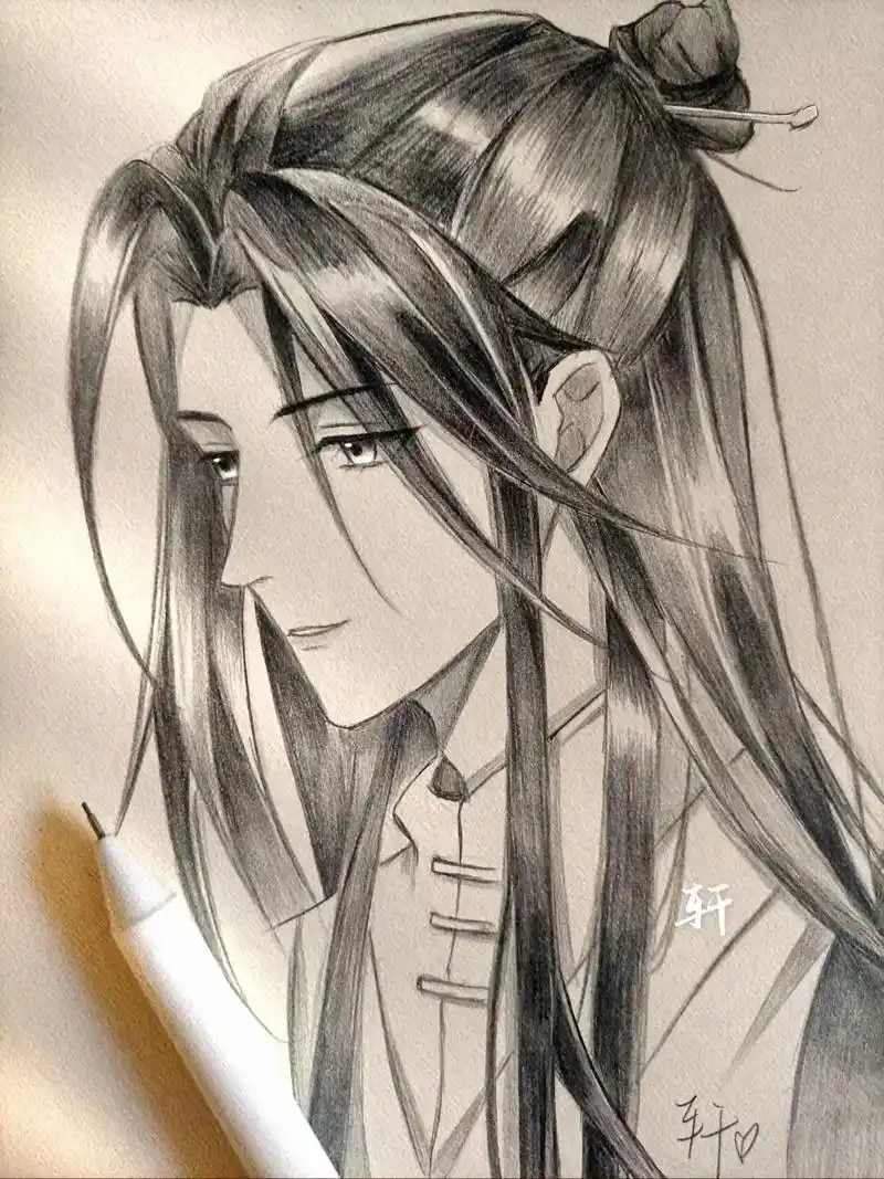 1月合集.喜欢哪个 #临摹 #手绘 #绘画过程 #原耽#绘画 - 抖音