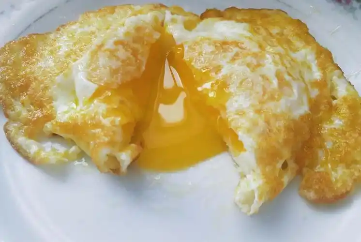 今天做的溏心煎蛋