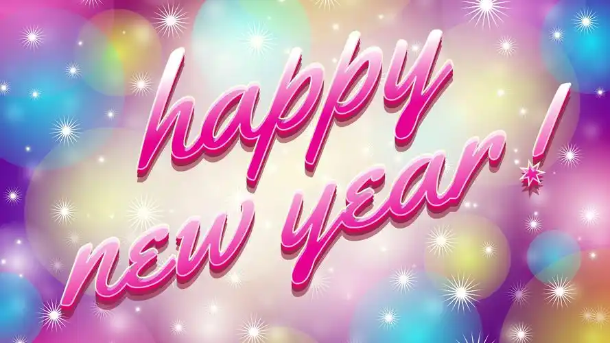 download happy new year 5k wallpaper