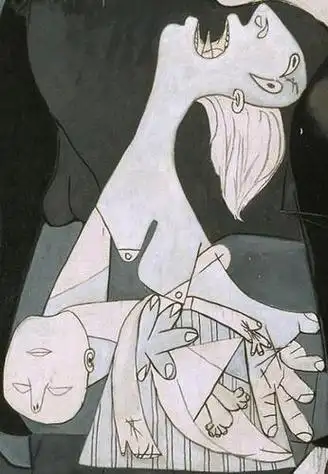 格尔尼卡儿童简笔画