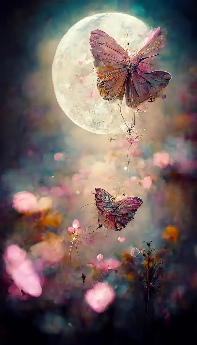 大数据不会骗人的当你刷到这组浪漫的蝴蝶图片说明黎明终将破晓属于你