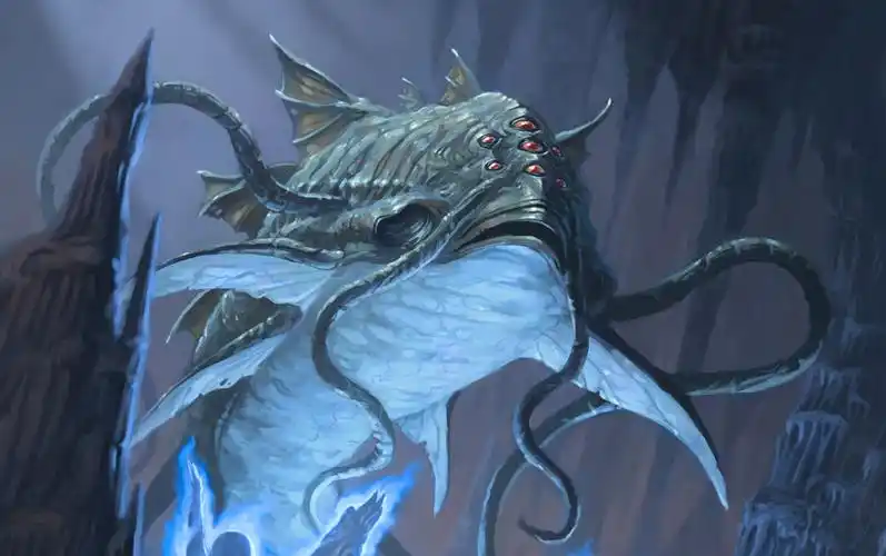 来自深海与远古的恐惧最古老者底栖魔鱼aboleth