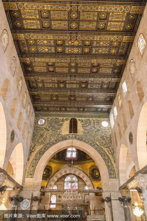 阿克萨清真寺的内部