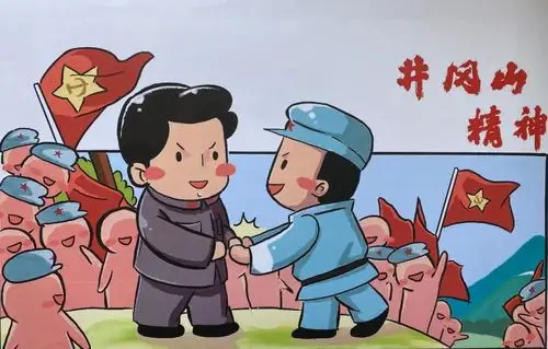 党史学习教育|以画言说,他们把党史故事"绘"进了心里!