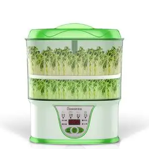 欧旺豆芽机家用全自动大容量生豆芽机发豆芽机豆牙机