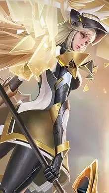 王者荣耀战争女神雅典娜黎明之约皮肤手机壁纸