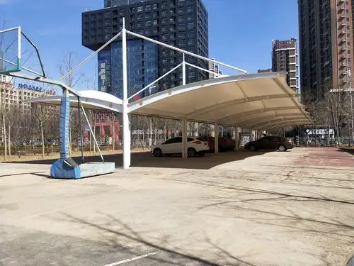膜结构车棚雨棚