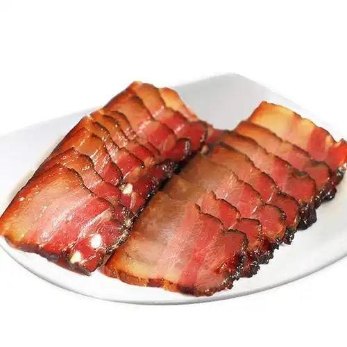 湘西特产熊壁岩土猪腊肉600g湖南张家界五花腊肉农家烟熏后腿腊肉