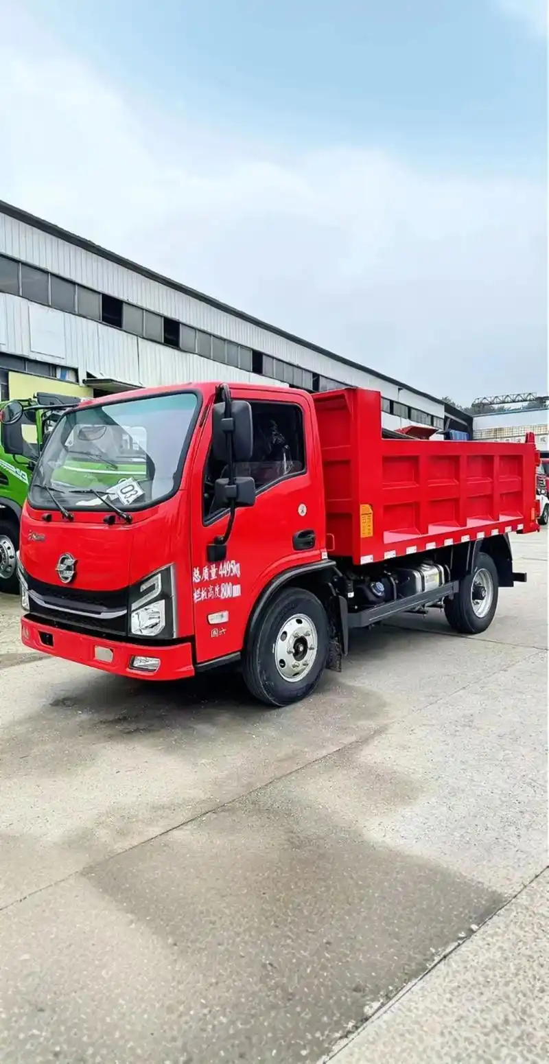 东风华神蓝牌小自卸车