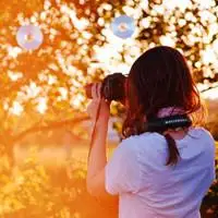 qq头像女生唯美相机