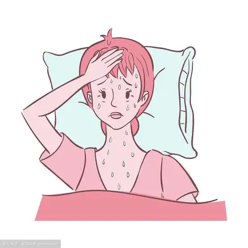 女性夜间出汗