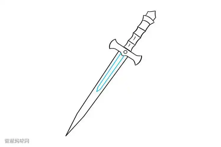 玩具宝剑怎么画
