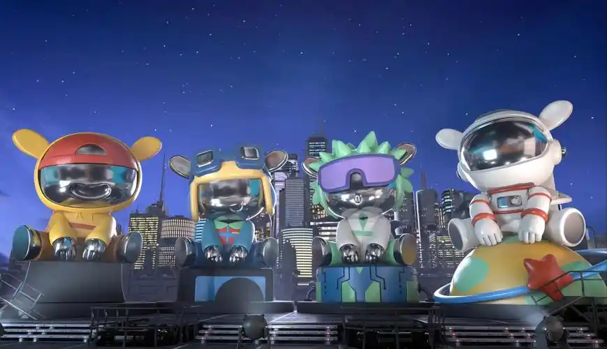 小米米兔ip形象动画