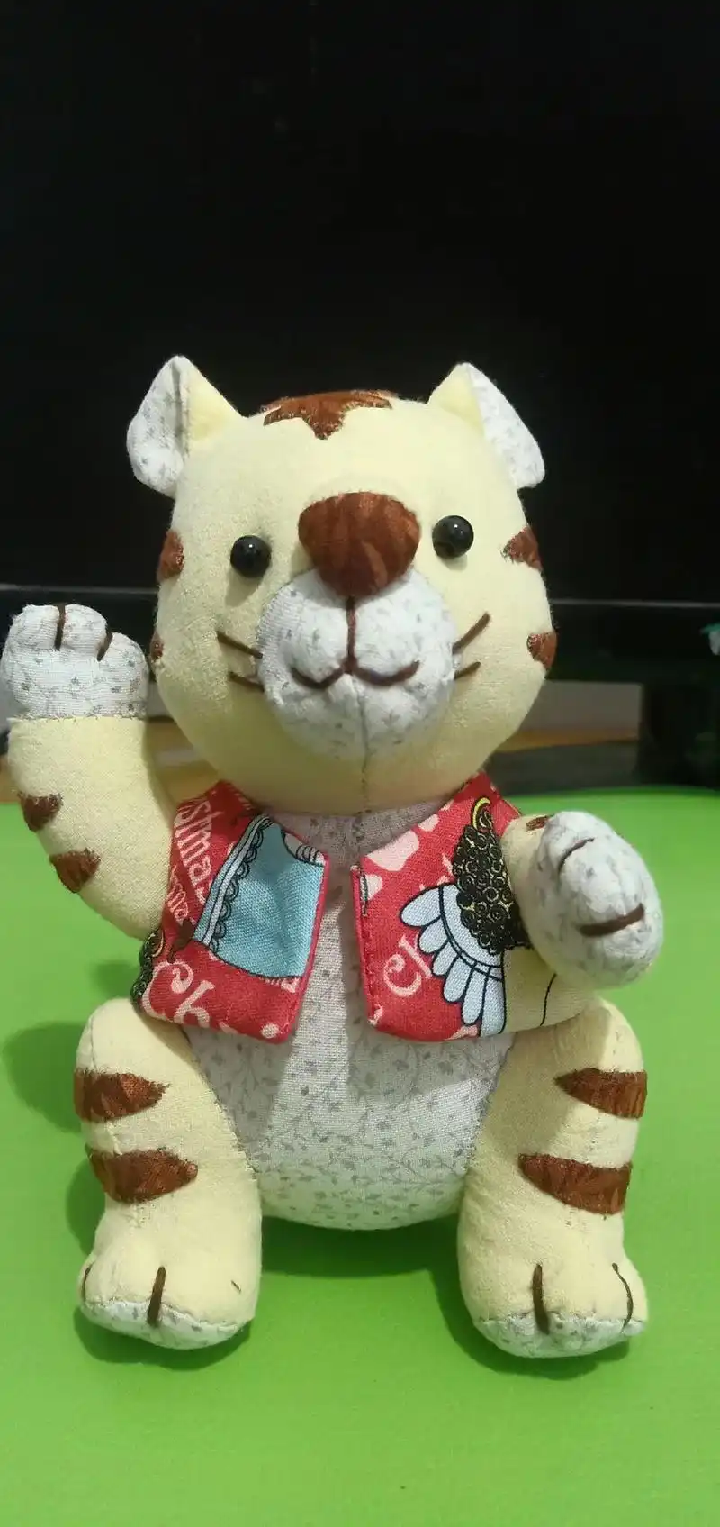 布艺小老虎#布艺#布艺手工#虎年 #手作diy #手作#手工 - 抖音