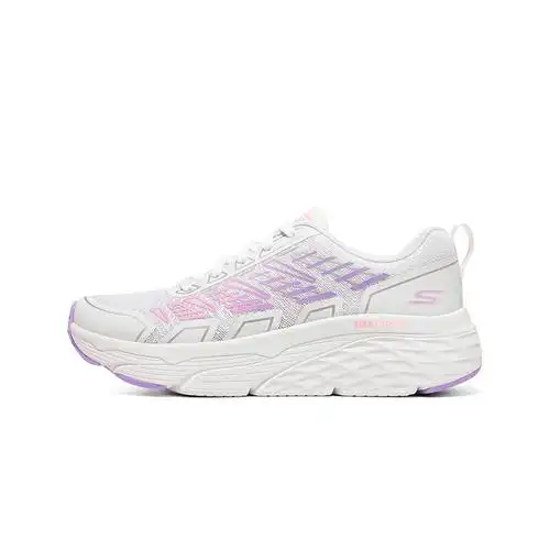 skechers斯凯奇女鞋新款网面缓震跑步鞋舒适轻便休闲运动鞋128574wmlt
