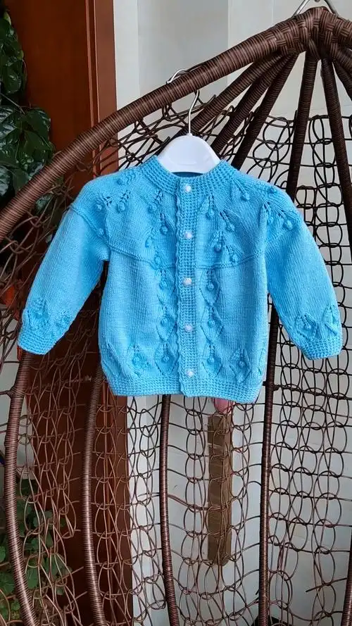 秋天的第一件宝宝毛衣,你织了吗?#我的手工日常  #毛衣  #手工