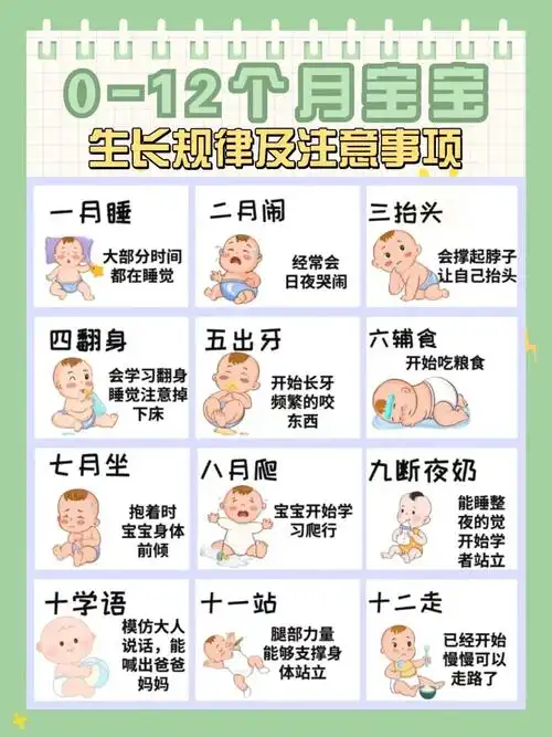 012个月宝宝成长规律及注意事项72
