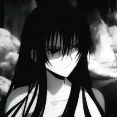 伤感的丧系女动漫头像,女生头像图片-回车桌面