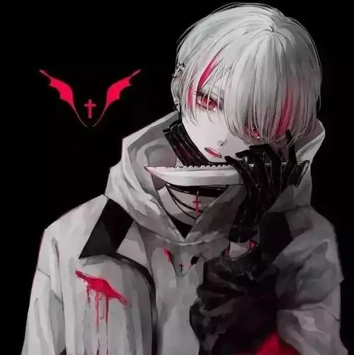 [苹果天王星微商实用小工具]黑暗系头像男生帅气冷酷霸气插图(2)