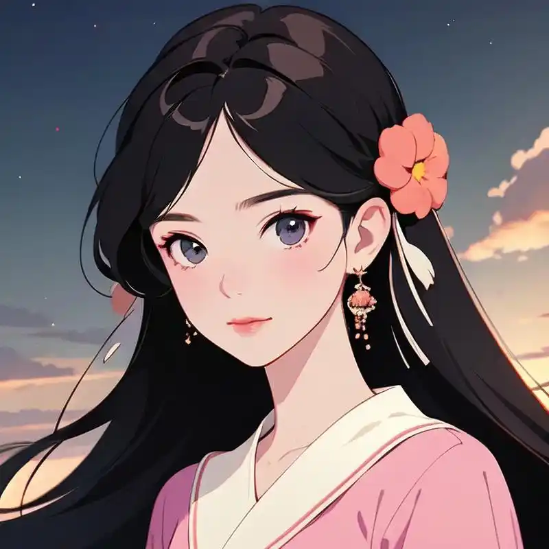 天秤座女生动漫头像94