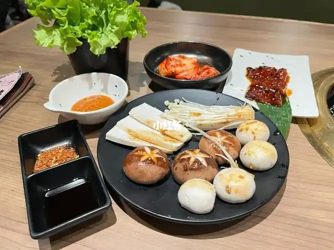 一个人吃自助烤肉