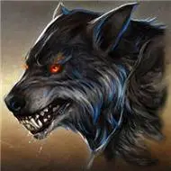 霸气十足冷酷的狼头像图片