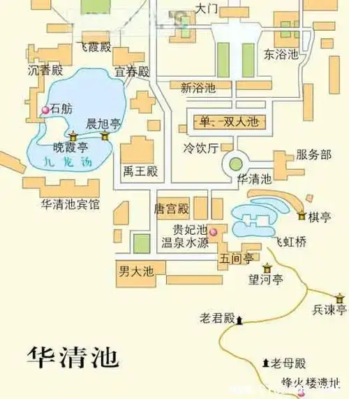 推荐旅游西安华清池精美图文