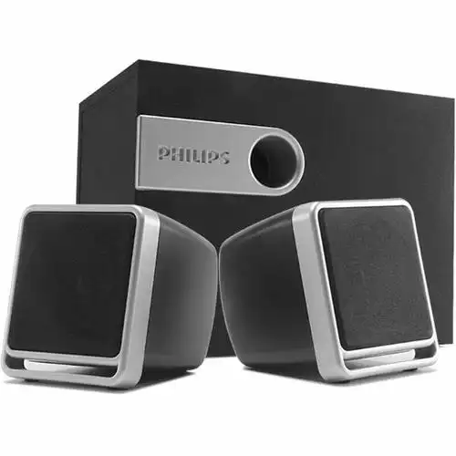 飞利浦(philips)spa2341 音箱音响台式电脑低音炮家用多媒体2.
