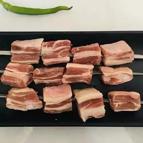 新鲜冷冻羊排10串烧烤食材串羊排小串肋排正宗原味带骨羔羊大排档400g