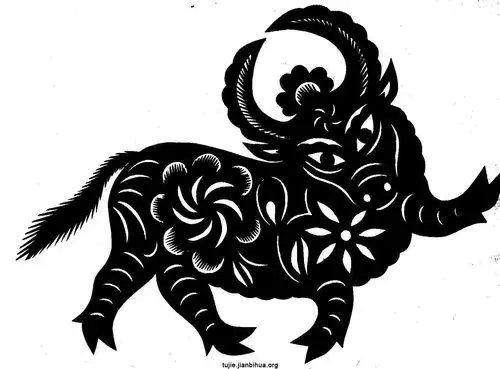 陕西牛文化剪纸作品赏析(第2页)