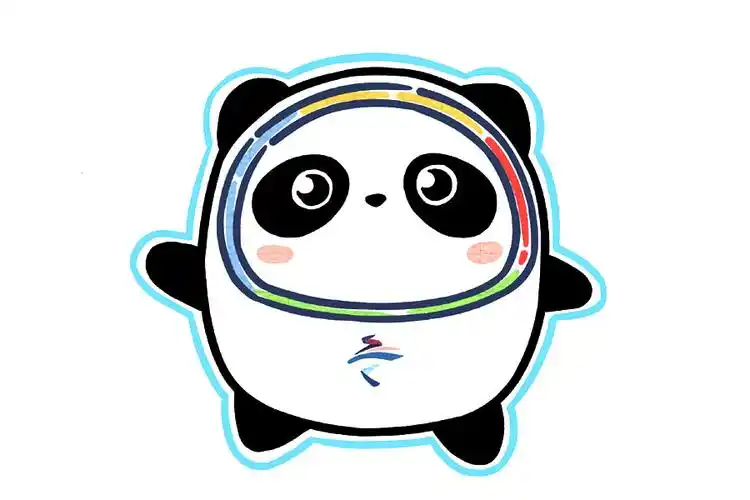 小学生2022北京冬奥会短道速滑简笔画2022北京冬奥会吉祥物简笔画