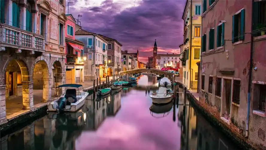 水上威尼斯浪漫风景图唯美浪漫风景图