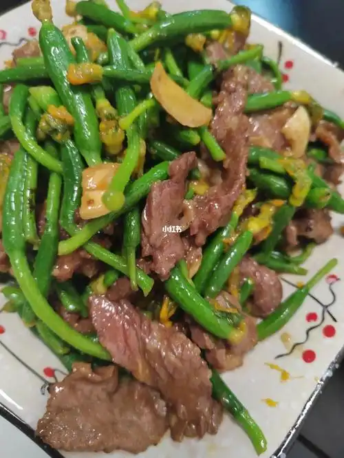 青瓜花炒牛肉看图片就流口水