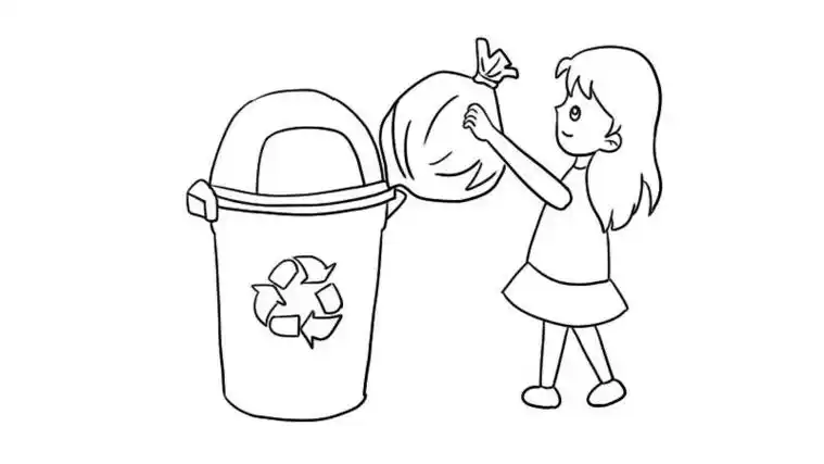 节能环保画最简单简笔画