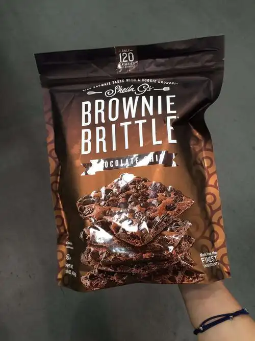 sheila gs brownie brittle 16oz sheila gs 布朗尼脆黑巧克力饼干