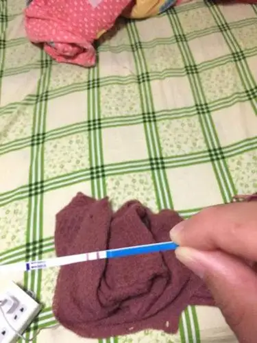 试纸测试怀孕的图片60